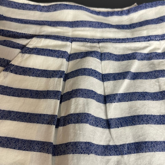 KOCH white and navy sailor shorts size XS - Picture 4 of 8